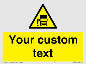 Custom warning blindspot